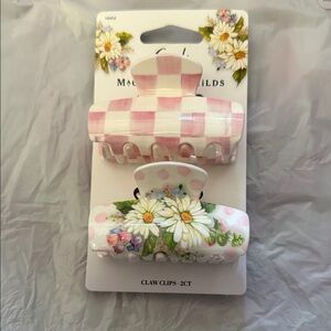 Mackenzie Childs x goody collab claw clips